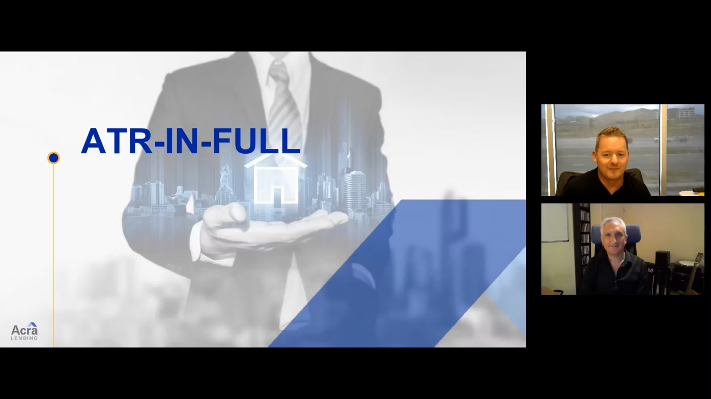 What’s ATR-in-Full? How to qualify owner-occupied transaction using only liquid assets